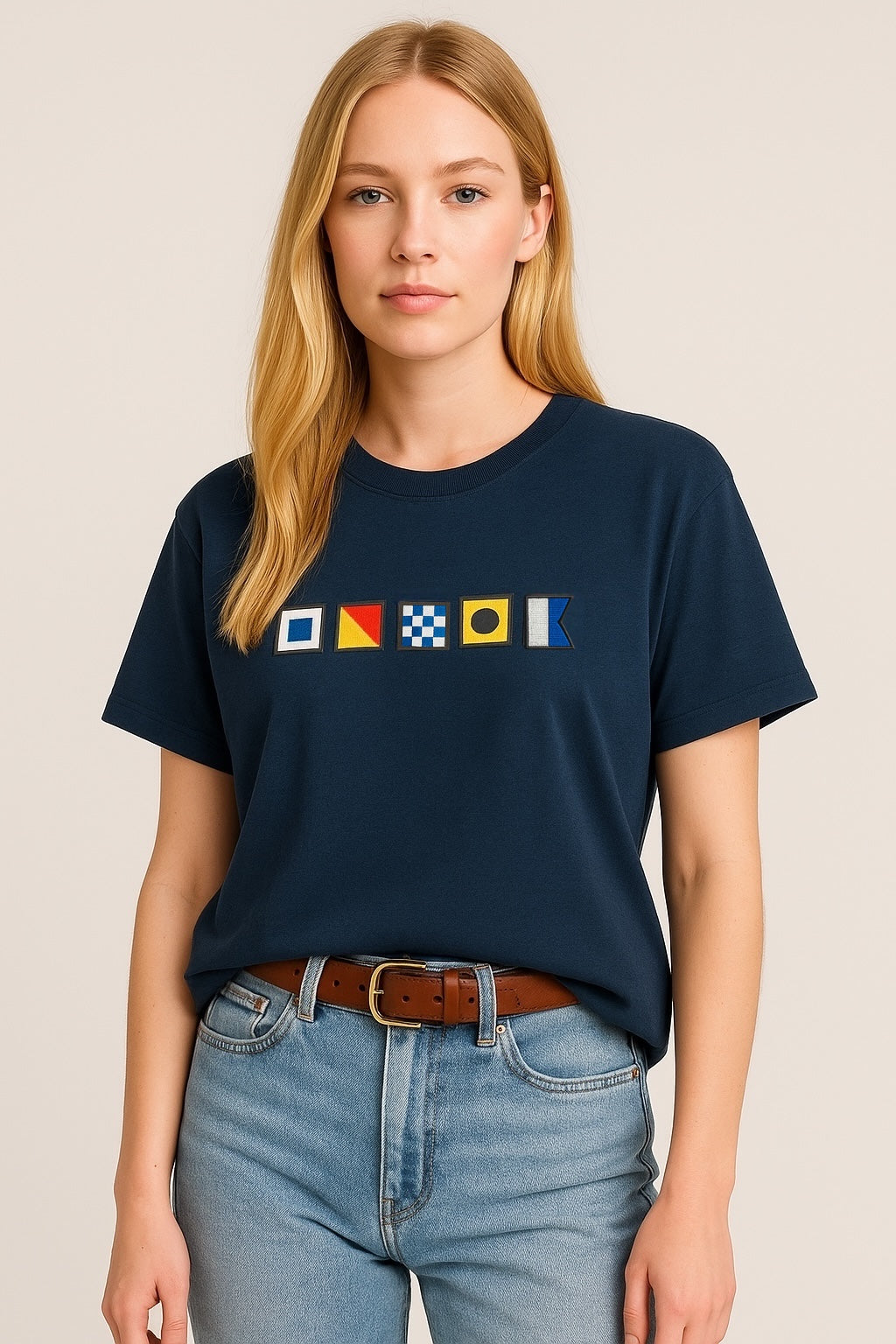 Camiseta Unisex Azul Marino