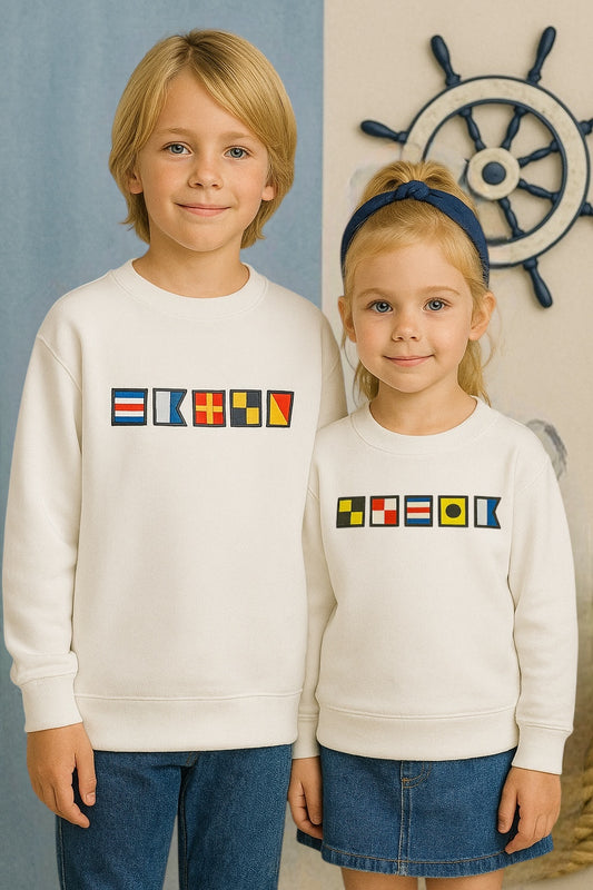 Sudadera Niño (Blanco)